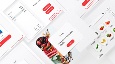 Fresh Self Checkout Mockup checkout design design challenge grocery self checkout ui design uxdesign