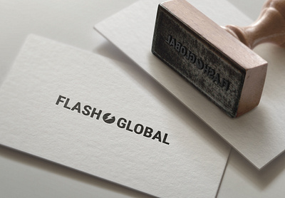Flashglobal logo black bw design designer flash logo logodesign logotype minimalism