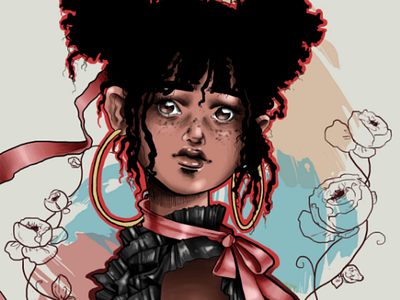 Ribbons art digital digital art