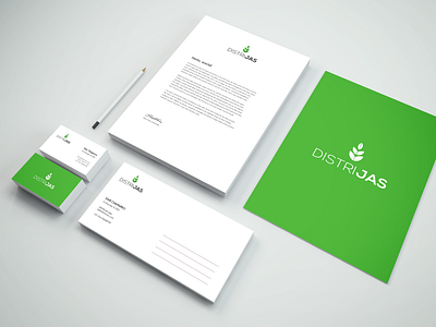 DistriJAS - Brand Identity branding branding and identity logodesign visual design