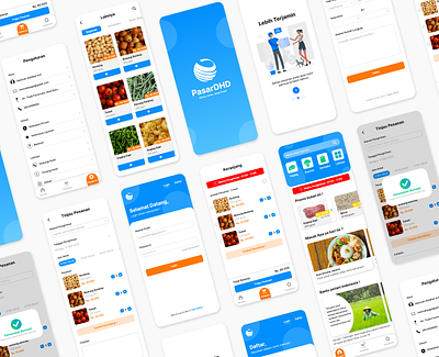 E-Commerce App app company complex design ecommerce elegant emarket flat illustration indonesia designer interface market minimalist mobile app design onboarding redesign typography ui ux