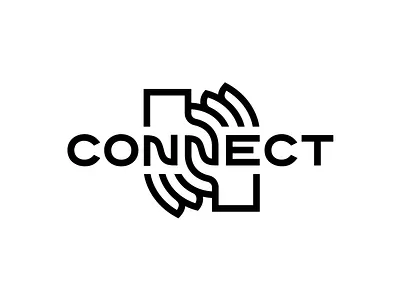 Connect Logotype community connect connections fingers hands helping humanity logo logotype love race relations touch