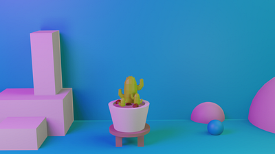 a family picture 3d blender blender3d illustration