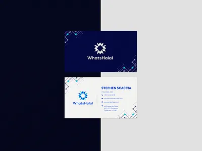 Corporate Business Card Design brand design brand identity branding business business card business card design corporate corporate branding corporate design corporate identity design halal logo name card namecard