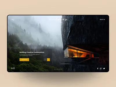 Creative Community Website ux 品牌 排版 用户体验 界面 网站 网络 网络基站发射器 讨论 设计
