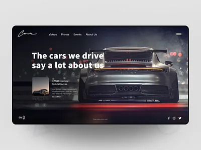 Automobile Business Website 品牌 用户体验 用户界面 电子商务 网站 车