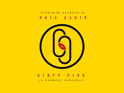 65 Myanmar Ambigram ambigram icon monogram myanmar numerals typography