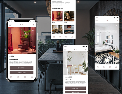 UI Exercise - Furniture App uidesign