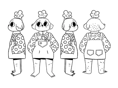 Character poses 2d cartoon cartoon character cartoon illustration character characterdesign cute illustration illustrator procreate