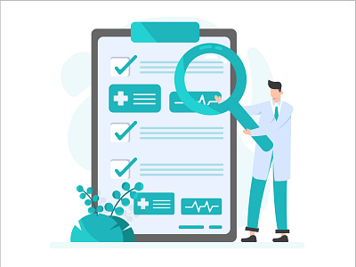 Medicine App app business concept flat illustration interface medicine medicines page ui ux vector web