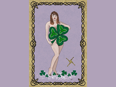 KissMe celtic gaelic ireland shamrock