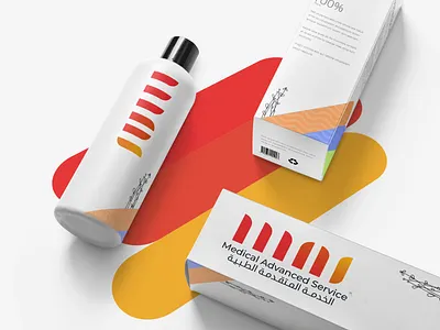 Branding Medical Advanced Service branding illustrator logo photoshop