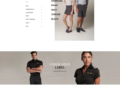 Liquid Yacht Wear creative design mobile modern professional shop store typography upqode wear webdesign yacht yacht club