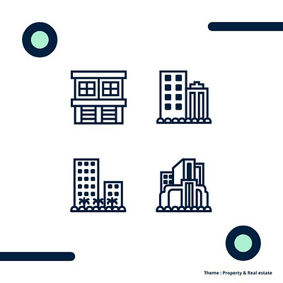 Property Real estate 5 outline icon icon design icon set iconography icons ui