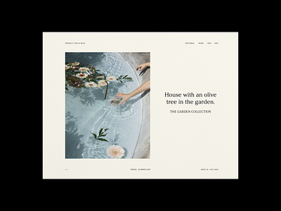 The Garden Collection - Visual Identity art art direction brand identity branding colour scheme communication composition design elegant graphic layout minimal modern modern design photography typography visual visual design visual identity