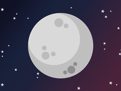 Luna adobe art artwork design graphidesign icon illustration illustratrice moon photoshop