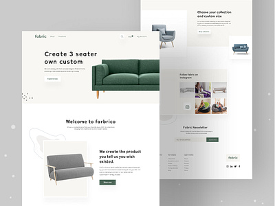 Furniture e-commerce cart clean design dribbble best shot ecommerce ecommerce app ecommerce design food landingpage minimal design minimalism popular design popular shot ui webdesign website