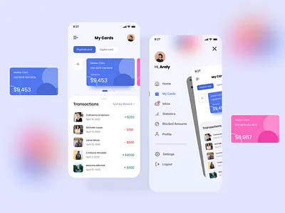 Finance App 2020 design 2020 trend 2020 ui trends app clean design finance finance app minimalist mobile mobileapp uidesign user interface ux