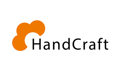 Hand Craft Flat Logo | illustrator | Graphics Design art branding design flat illustration illustrator logo logo design logodesign ui