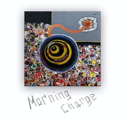 #74 - Morning charge abstract abstract art art artist artwork colors colour concept painter painting