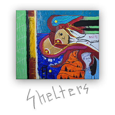 #78 - Shelters abstract abstract art art artist artwork colors colour concept painter painting