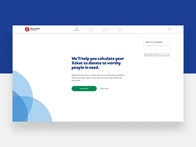 nzf.org.uk - Calculator app design ui ux web website