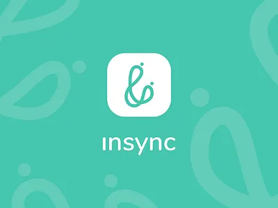 Insync Logo adobe illustrator app branding design illustration logo vector