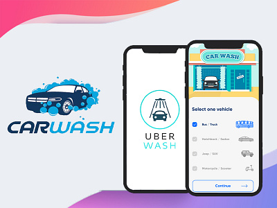 On Demand Car Cleaning Mobile App app design appdevelop carapp carservices cleningapp designview mobileapp uberlikeapp uidesign uiux userinterface website