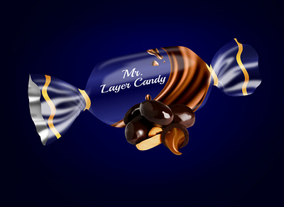 Sweet Candy chocolate packaging design design illustrator packaging photoshop