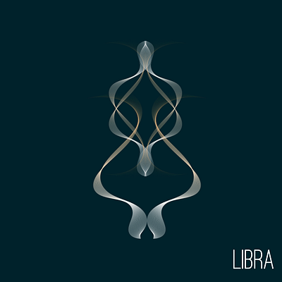 Libra: the balanced air element air sign birthday design illustration libra minimalist tattoo people vector zodiac zodiac minimalist