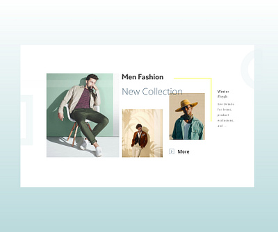 Shopping adobe xd banner design clothes design fashion iran men persian photoshop typography ui ux