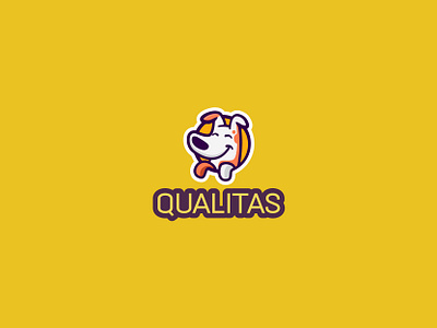 Qualitas Logo branding design illustrator lettering logo minimal type typography vector web