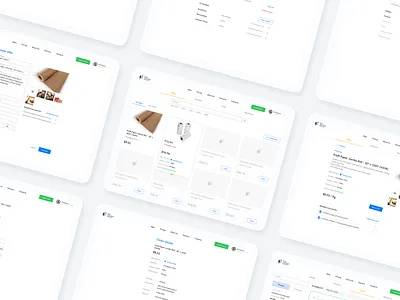 Open Packaging Network (Concept) b2b ecommerce packaging platform workspace