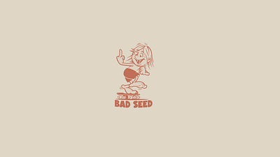 Bad Seed bad seed character design graphics illustration skateboarding sticker design t shirt design vector design