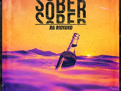 Sober acid album album art album artwork album cover album cover design bottle colorful colourful cover cover art cover artwork cover design desert design music music art sea sober trippy