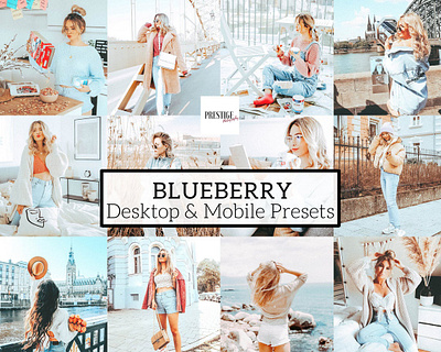 Blueberry Mobile And Desktop Presets adobe lightroom desktop preset editing instagram preset lightroom lightroom app lightroom mobile lightroom preset lightroom template phone presets photography