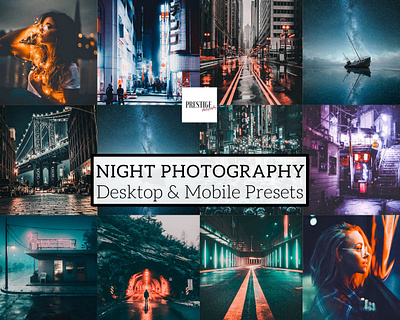 Night Photography Desktop And Mobile Presets adobe lightroom desktop preset editing instagram preset lightroom lightroom app lightroom mobile lightroom preset lightroom template phone presets photography