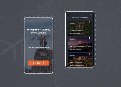 Leaderboard 019 dailyui dailyui 019 dailyuichallenge leaderboard ranking travel app travelling uidesign