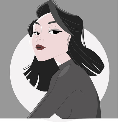 Addams art artwork character characterart characterdesign design illustration vector