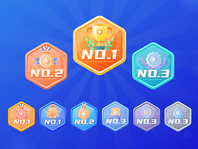 medal-two design illustration ui