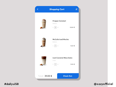 dailyui58 058 dailyui058 dailyuichallenge shoppingcart