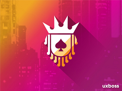 uxboss - Modern & Creative Logo for Personal Branding. app icon branding clean concept conceptual logo creative logo design flat icon lettering logo logo design logo designer logo inspiration logomark logos logotipo logotype meaningful logo modern logo vector