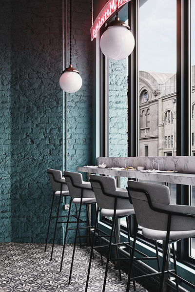 Greenwich grind london coffee CGI 3d 3dsmax cgi concept design details gpu interior design rendering vray