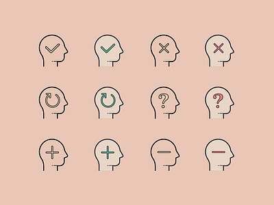 Hand drawn icons: Business Decisions decisions design digital art graphic design human icon icons icons8 ui ux vector