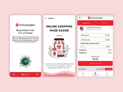 myshoppingbox ui ui design uiux