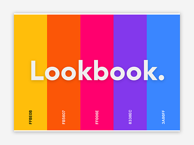 Lookbook feels branding design logo ui ui ux