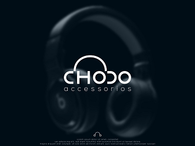 Headphone Logo (Accessories Site) accessories accessories logo app design brand identity branding creative logo headphone logo headphones icon design logotype minimalist minimalist logo mobile app professional logo selling shots simple logo technology logo typography uiuxdesign