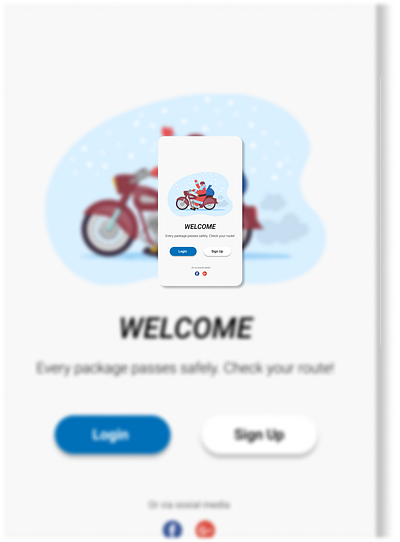 Delivery App Welcome 10ddc app app design dailyui delivery deliveryapp design design challenge ios ios app ios app design onboarding onboarding ui ui uidesign uidesigner uidesignpatterns welcome welcome screen