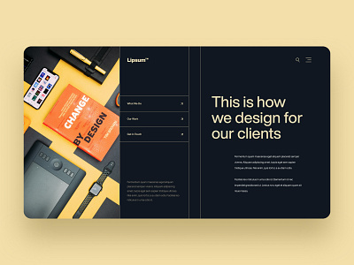 Design Concept #2 grids typography ui ux web design