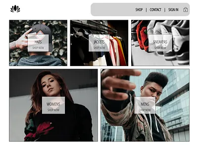 E-commerce Clothing Website DEMO checkout page clothing design ecommerce login page logo logout webdesign